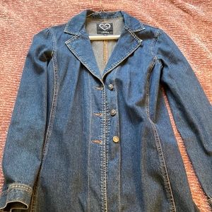 Vintage 90’s denim trench coat